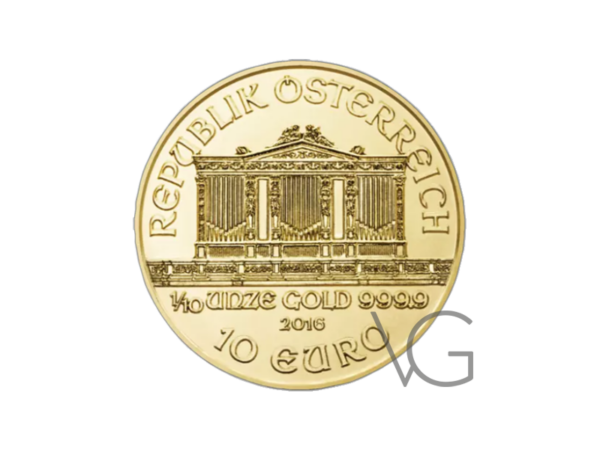 1;10-Unze-Wiener-Philhamroniker-Gold-Münze-Bild-2