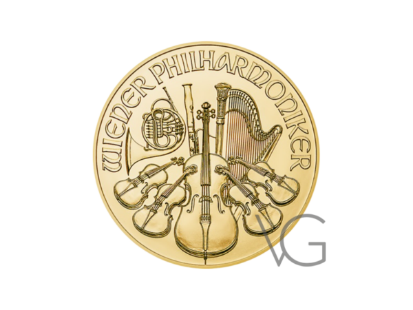 1;4-Unze-Wiener-Philharmoniker-Gold-Münze-Bild-2