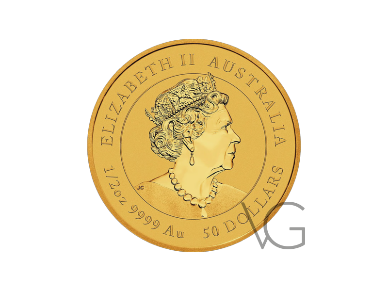 1/2 Unze Goldmünze Australien Lunar III Hase 2023 (Kopie) – Bild 2
