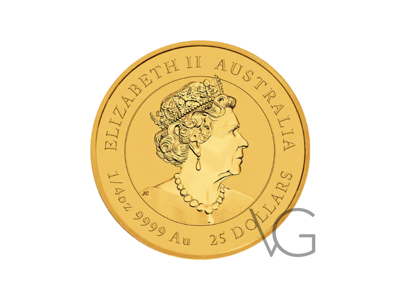 1/4 Unze Goldmünze Australien Lunar III Hase 2023 – Bild 2