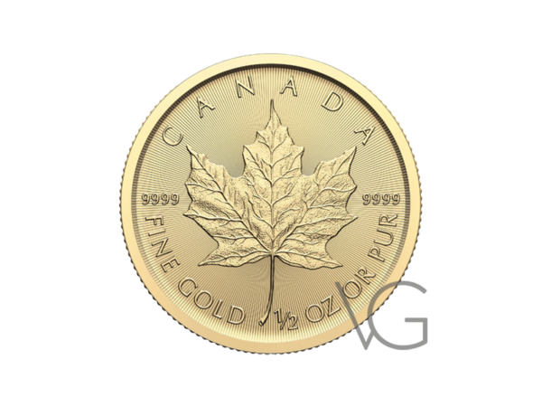 1;2-Unze-Maple-Leaf-Gold-Münze-2024-Bild 1
