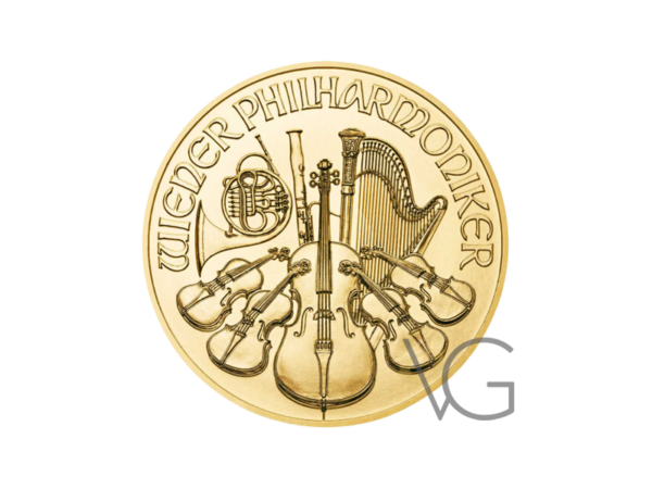 1;4-Unze-Wiener-Philharmoniker-Gold-Münze-2024-Bild-1