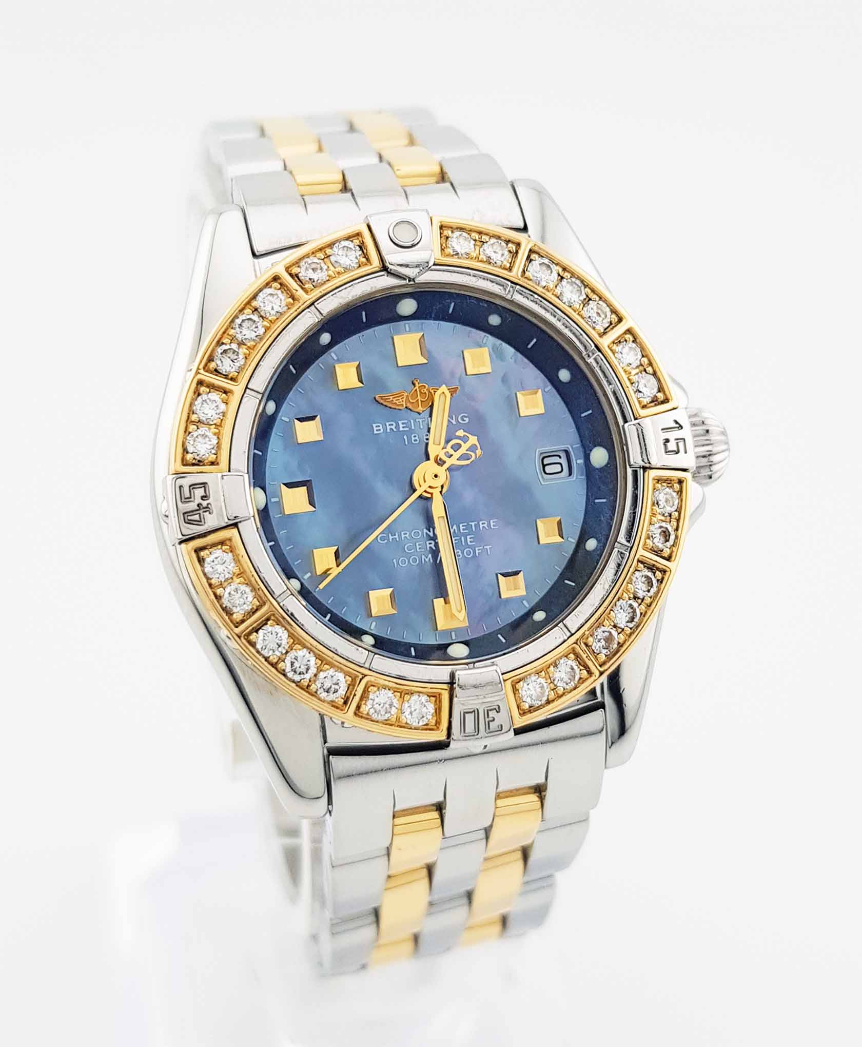 Breitling Callistino | Ref.: D72345 - Luxusuhrenankauf bei Vio Gold Edelmetalle