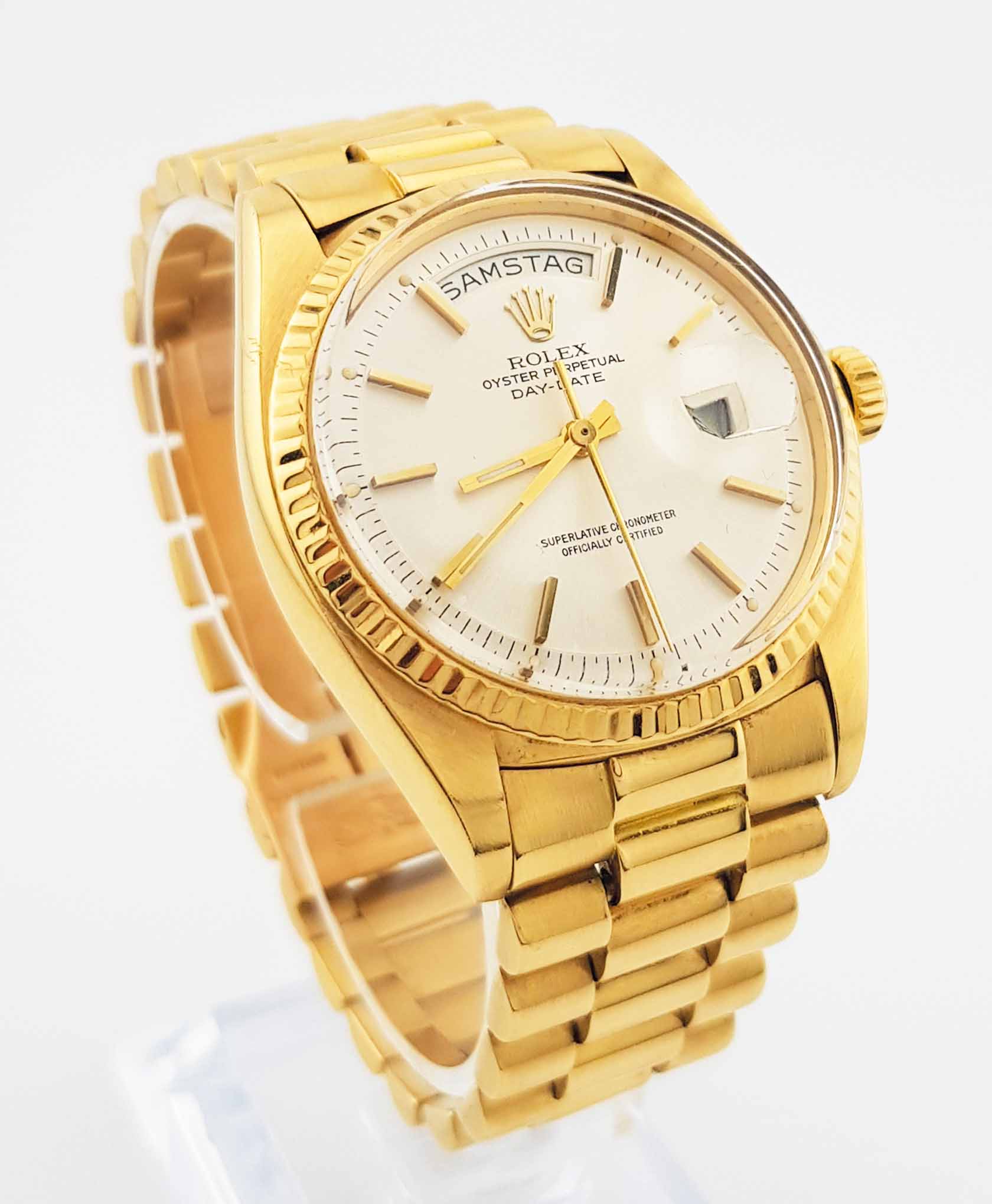 Rolex Day-Date 36 | Ref.: 18038 - Verkauft an Vio Gold Edelmetalle