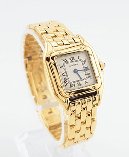 Luxusuhrenankauf bei Vio Gold Edelmetalle - Cartier Panthère | Ref.: 107000M