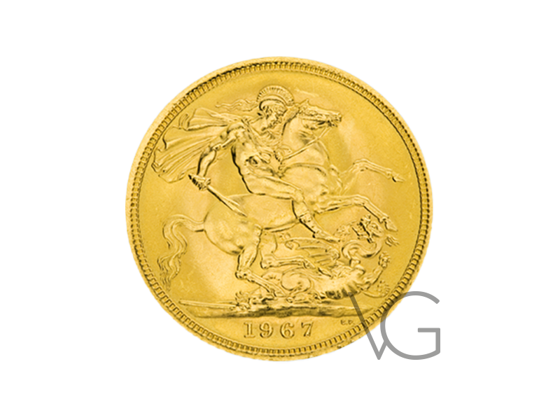 1/2 Pfund Goldmünze Sovereign - divers