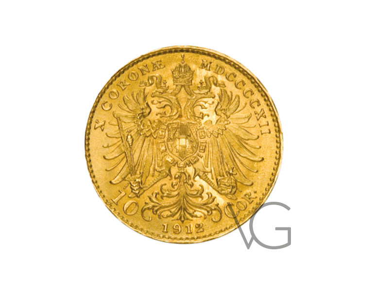 10 Kronen Goldmünze - divers – Bild 2