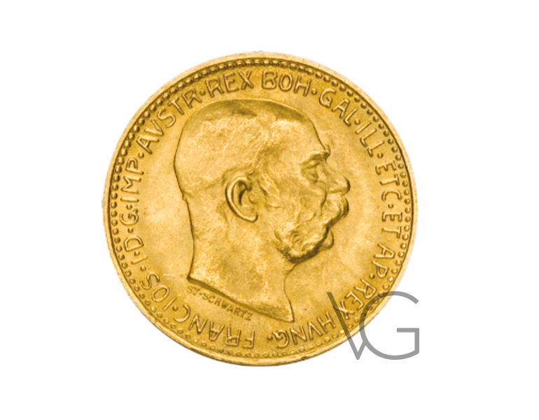 10 Kronen Goldmünze - divers