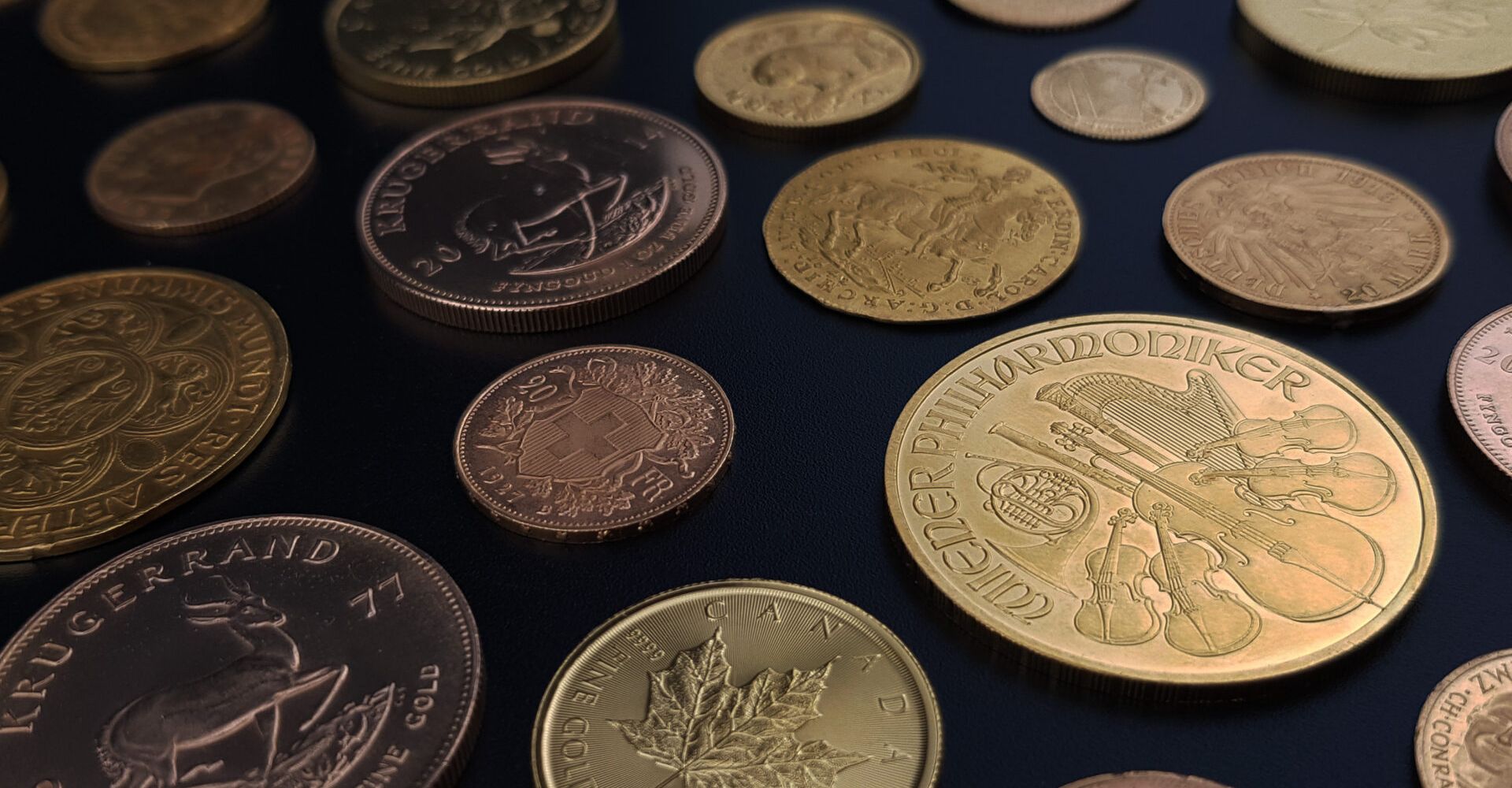 Verkaufen Sie Goldmünzen & -medaillen, Krügerrand, Maple Leaf, Sovereign, Kronen, Verneli, Kaiserreich, Dukaten